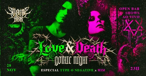 Arte do evento Void Ark • Love&Death | Gothic Edition • OPEN BAR, 28/11/2026